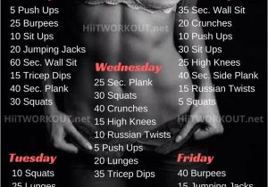 Work Out Plan for Beginners at Home Weekly Home Workout Plans for Beginners Exercise