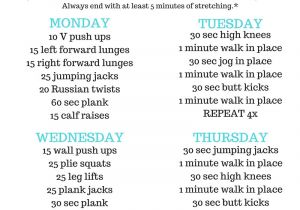 Work Out Plan Home 8 Week Home Workout Plan