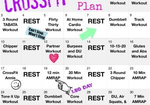 Work Out Plans for Home 31 Day at Home Crossfit Workout Plan Stay Fit Mom