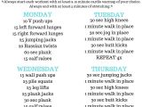 Work Out Plans for Home 8 Week Home Workout Plan