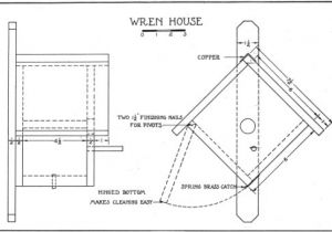 Wren House Plans Pdf Birdhouse Plans Wrens Pdf Woodworking