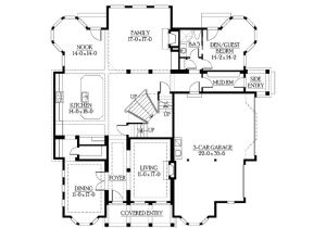 Www Eplans Com House Plans Eplans Craftsman House Plan Hidden Media Room Kitchen Deck
