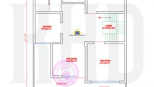 Www Indian Home Design Plan Com north Indian Style Flat Roof House with Floor Plan
