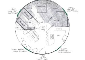 Yurt Home Floor Plans Be Sure to ask for A Custom Yurt Plan when You order Your
