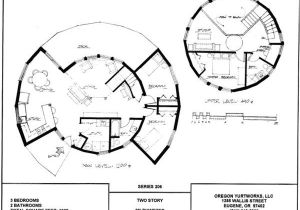 Yurt Home Plans Yurt Home Plans Two Story Yurt Floorplan House Floor
