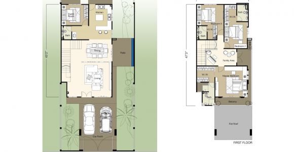 Zero Lot Line Home Plans Zero Lot Line Floor Plans House Plans 59736